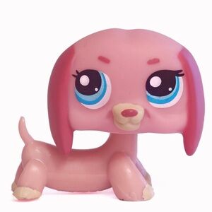 lps pink dachshund!